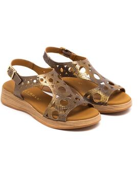 Sandalia Mujer Paula Urban 30-732 Bronce