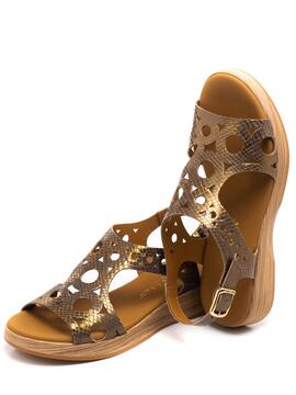 Sandalia Mujer Paula Urban 30-732 Bronce