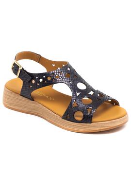 Sandalia Mujer Paula Urban 30-732 Negra