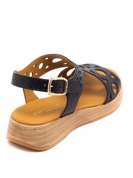 Sandalia Mujer Paula Urban 30-732 Negra