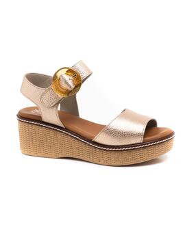 Sandalia Mujer Dorking D9450 Platino