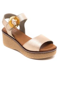 Sandalia Mujer Dorking D9450 Platino