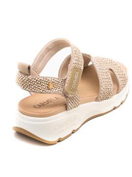 Sandalia Mujer Carmela 163620 Beige