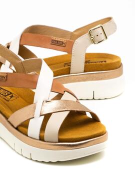 Sandalia Mujer Pikolinos Palma W4N-0650C1 Marfil