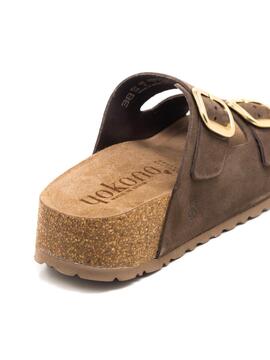 Sandalia Mujer Yokono Wiwi-003 Taupe