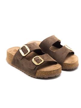 Sandalia Mujer Yokono Wiwi-003 Taupe