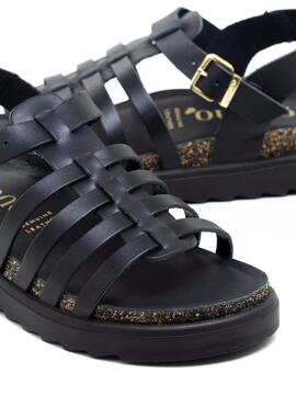 Sandalia Mujer Yokono Tunez-107 Negro
