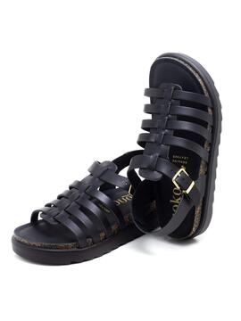 Sandalia Mujer Yokono Tunez-107 Negro
