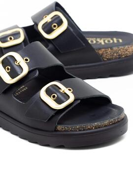 Sandalia Mujer Yokono Tunez-130 Negro