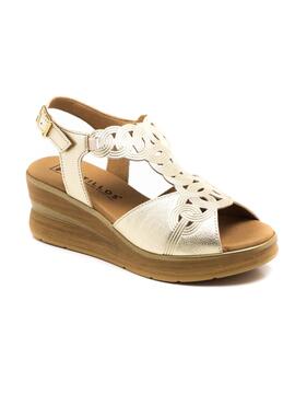 Sandalia Mujer Pitillos 10350 dorada