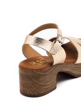 Sandalia Mujer Oh My Sandals 5625 Champán