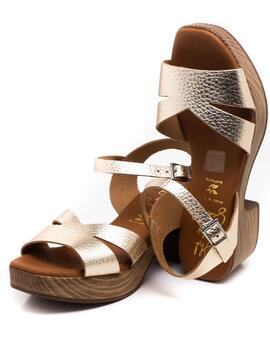 Sandalia Mujer Oh My Sandals 5625 Champán