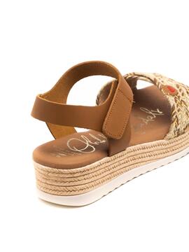 Sandalia Mujer Oh My Sandalas 5692 Roble para Mujer