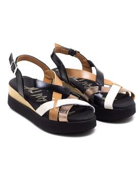 Sandalia Mujer Oh My Sandals 5670 Negra