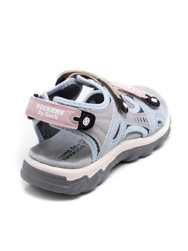 Sandalia Mujer Dockers 50PC3201 Gris