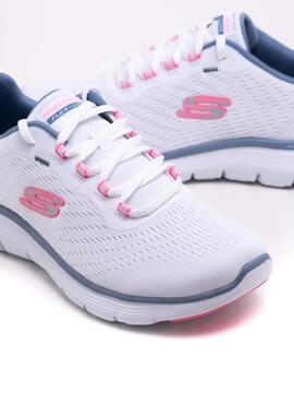 Deportivo Mujer Skechers 15020 Blanco