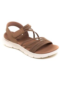 Sandalia Mujer Skechers 141473 Tostada