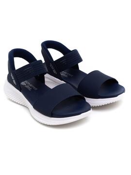 Sandalia Mujer Skechers 119804 Azul