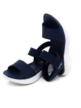 Sandalia Mujer Skechers 119804 Azul