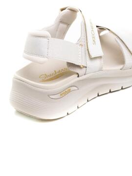 Sandalia Mujer Skechers 119465 Hielo
