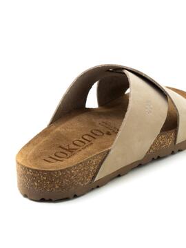 Sandalia Mujer Yokono jerba-300 beige