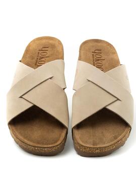 Sandalia Mujer Yokono jerba-300 beige