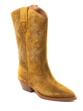 Bota Campera Mujer Alpe 5543 Cuero