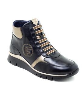 Botines Mujer Fluchos F2077 Negro