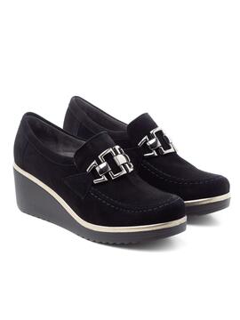 Mocasines Pitillos Mujer 20236 Negro