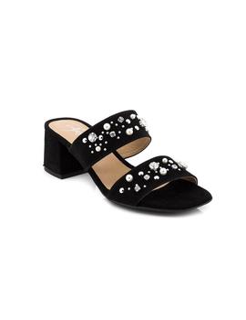 Sandalia Alpe De Piel Negro 37011205