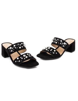 Sandalia Alpe De Piel Negro 37011205