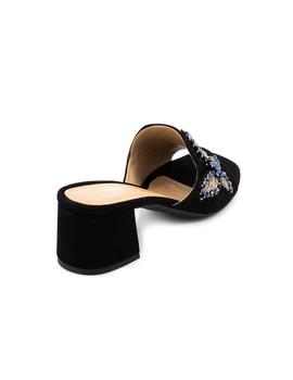 Sandalia Alpe De Piel Negro 37041205