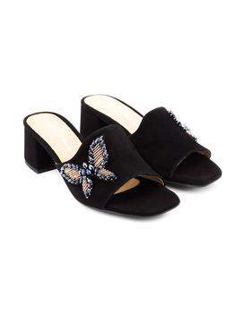 Sandalia Alpe De Piel Negro 37041205