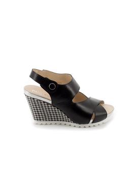 Sandalia Pasther De Piel Negro 316-ATM