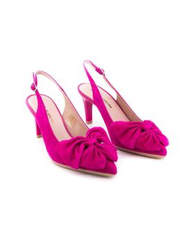 Zapato Angel Alarcon De Piel Fuxia 18357