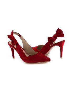 Zapato Vexed  De Piel Rojo 17594