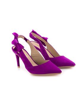 Zapato Vexed De Piel Violeta 17594