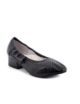 Zapato Salomon De Piel Negro 1222