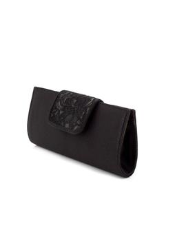 Clutch Angel Alarcon De Raso Negro 109