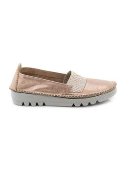 Zapato Flex-Go De Piel Oro SB0117