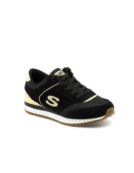 Deportivo Skechers De Piel Negro 910 BLK