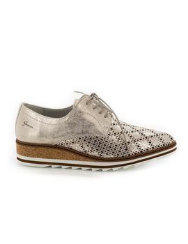 Zapato Dorking De Piel Dorado 7152-MR