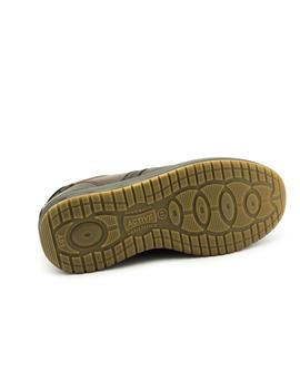 Mocasin Grisport De Piel Marron 43021