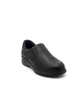 Zapato Callaghan De Piel Negro 12701
