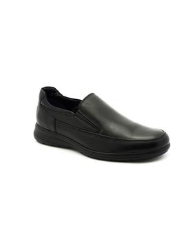 Mocasin Sison De Piel Negro 79,1
