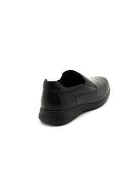 Mocasin Sison De Piel Negro 79,1