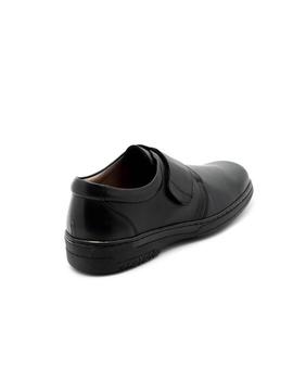 Velcro D'liro De Piel Negro 16.6984