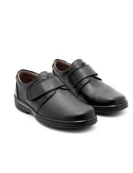 Velcro D'liro De Piel Negro 16.6984