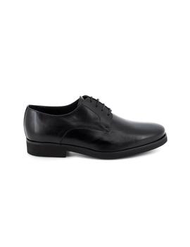 Blucher Esteve De Piel Negro 6400