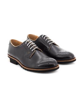 Zapato Martinelli De Piel Negro 1351-0358PYM